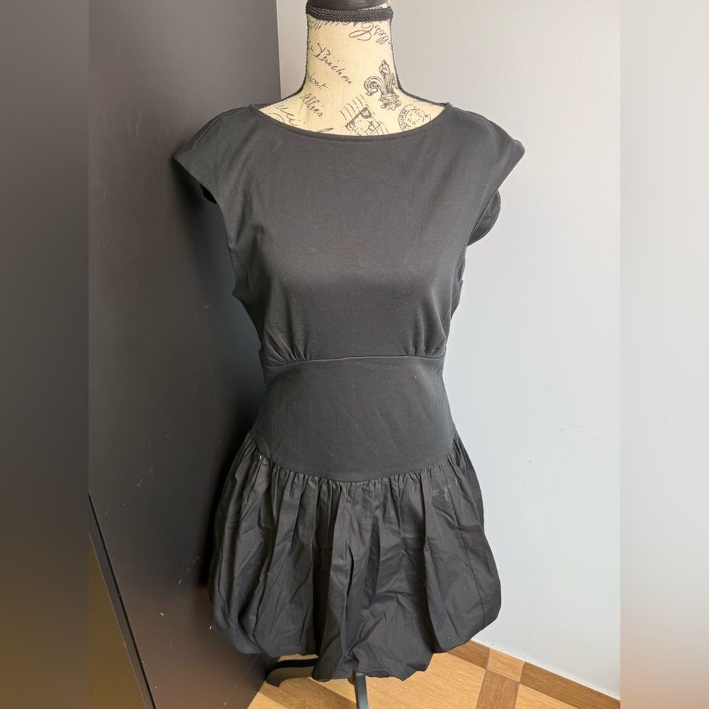 J.Crew Bubble-hem mixy dress NWT Size M